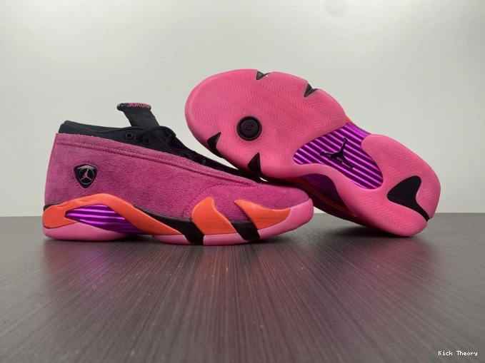 Kicked Out Shoe Store Low Jordan (W) Shocking 14 Pink DH4121-600 Retro 0820
